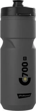 Cyklofľaša Polisport C700, 700 ml, tmavo sivá