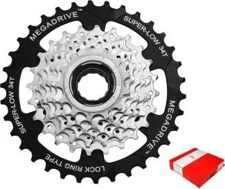 Volnokolo SunRace MFM4S 7-kolo, 13-34 z., strieborné