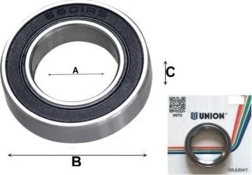 Ložisko CB-441 6801V LLU, 12x21x5 mm