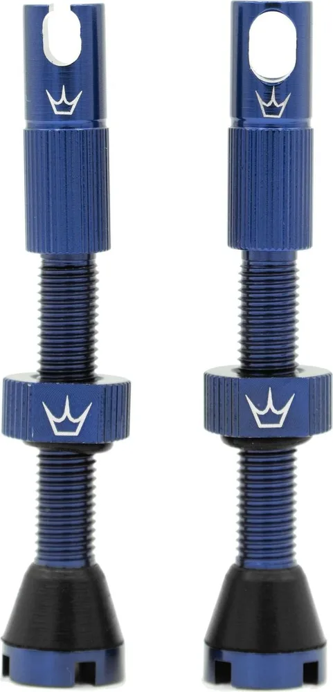 Bezdušové ventily Peaty's X Chris King (MK2) Navy 42 mm