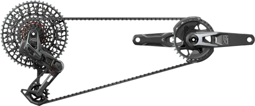 Skupina SRAM X0 Eagle V2 Transmission AXS 165TT D2