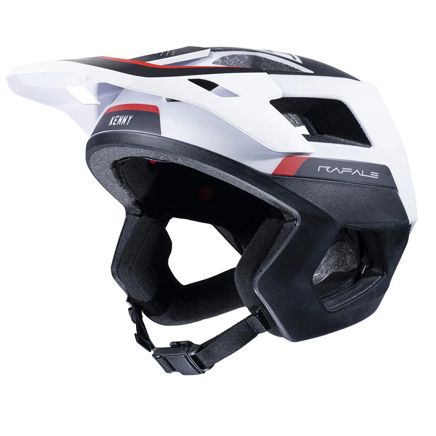 KENNY Cyklistická prilba RAFALE White Red L, Biela/Červená