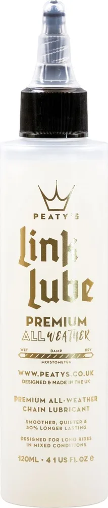 Mazivo na reťaz Peaty's LinkLube All-Weather Premium 120 ml