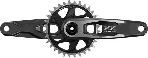 Kľuky SRAM XX DH CL55 DUB 155 BLK 34TTYP DM