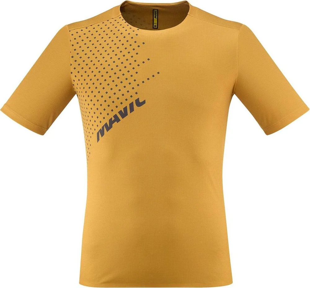 Pánsky dres s krátkym rukávom Mavic Crosstrail Big M/Mineral Yellow