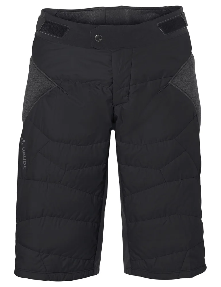 Vaude zateplené cyklošortky Minaki, pánske, black