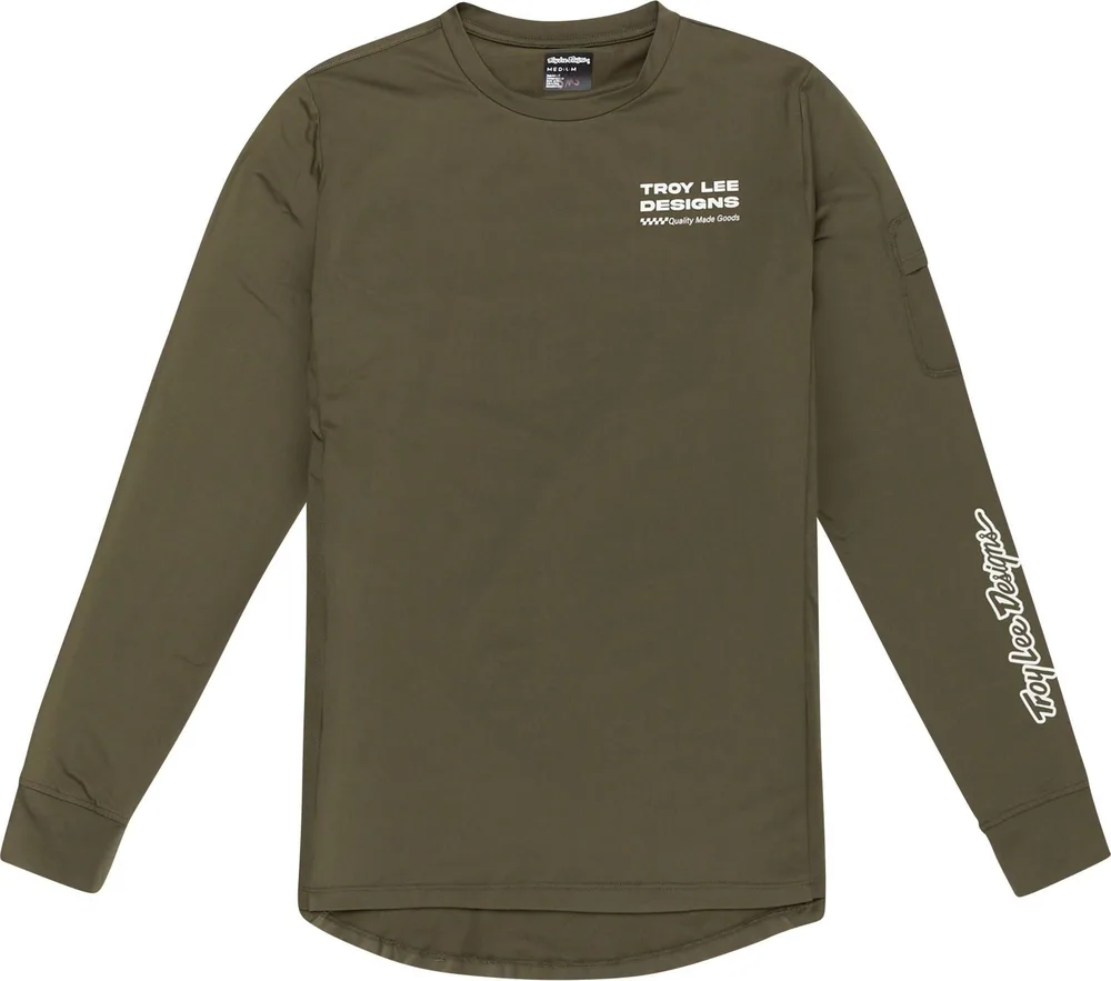 Detský dres s dlhým rukávom TLD Ruckus Ride Tee Factory Caper