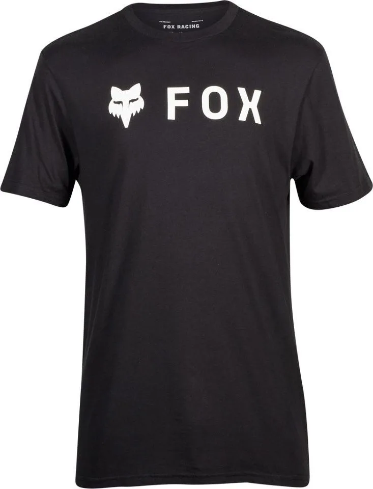 Pánske tričko Fox Absolute Premium, krátky rukáv, Black