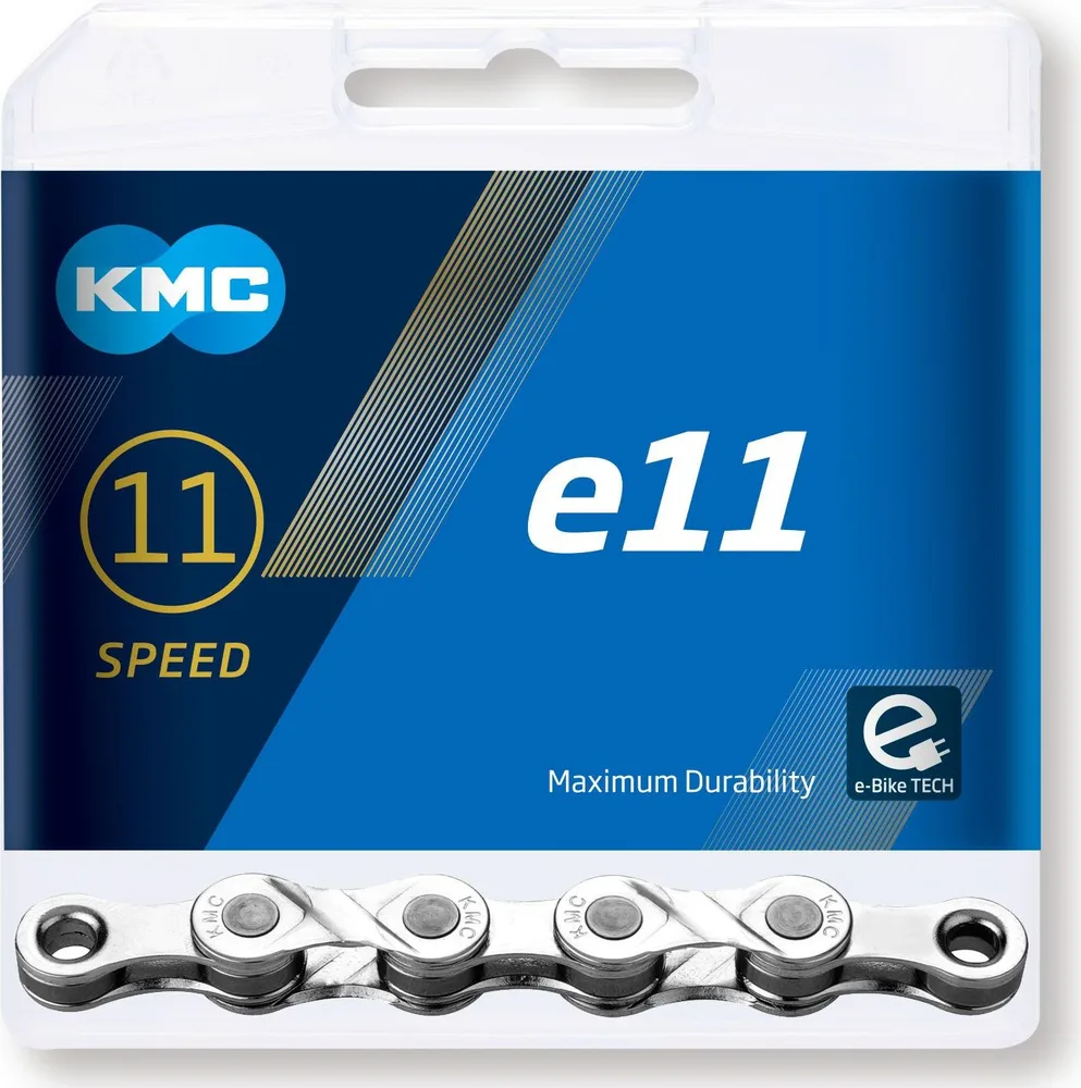 Reťaz KMC e11 Silver pre elektrobicykle, 11 Speed