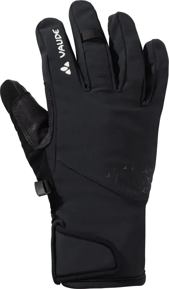 Vaude zimné rukavice Lagalp Softshell, unisex, black
