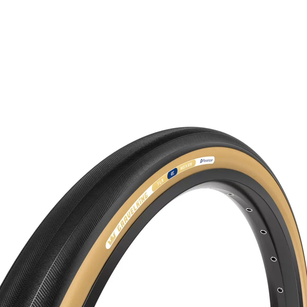 PANARACER Plášť Gravelking, kevlar. pätka, čierno-hnedý