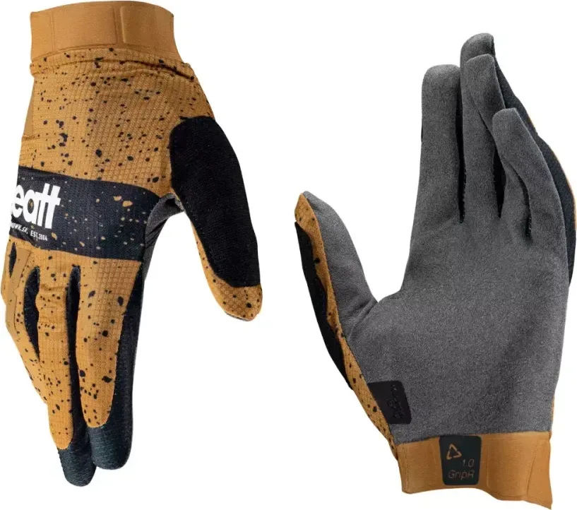 LEATT rukavice MTB 1.0 GripR Rust