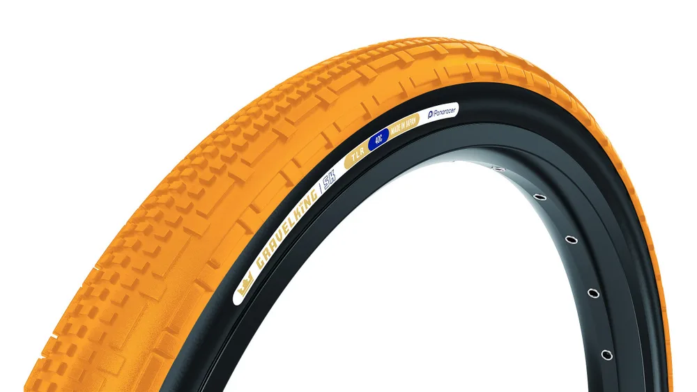 PANARACER Plášť Gravelking SK, kevlar.pätka, žlto-čierny