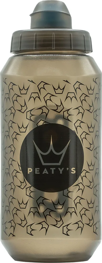 Fľaša Peaty's x Fidlock Lockin Big Dog Bottle Logo Smoke 750 ml