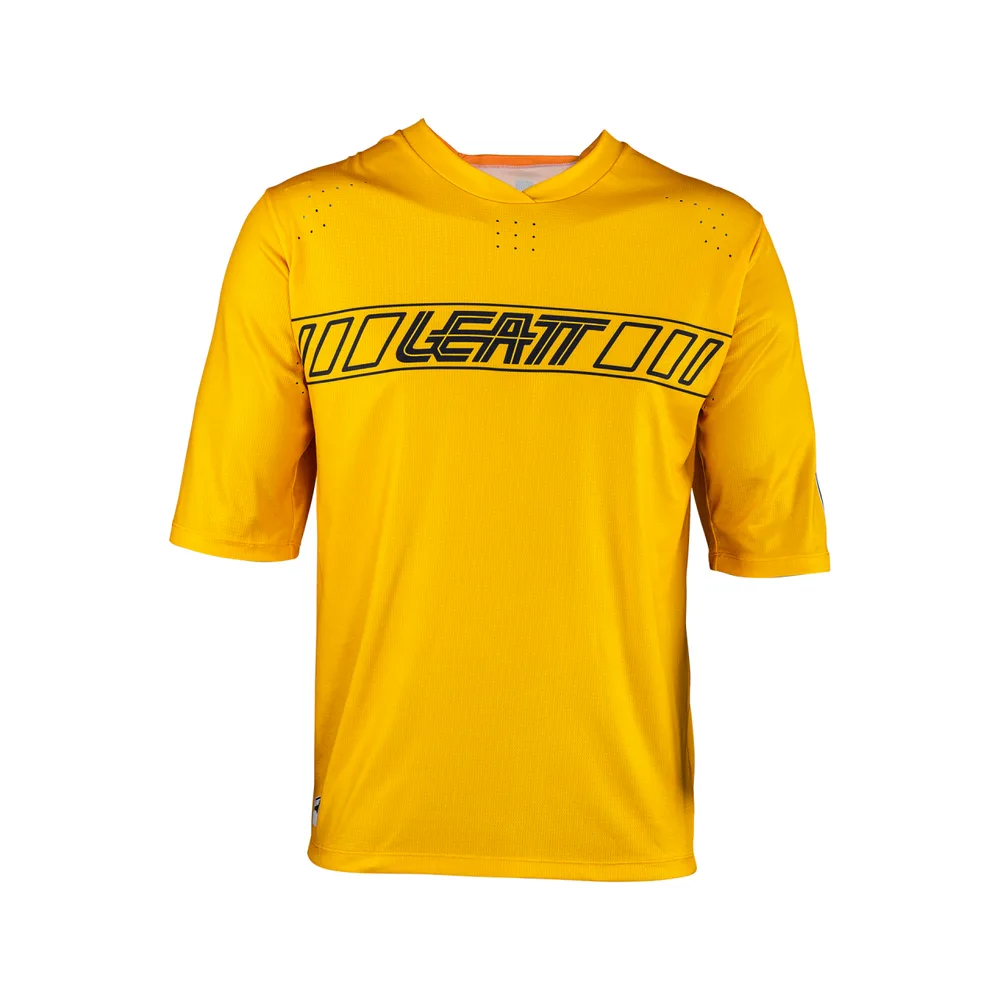 Leatt dres s 3/4 rukávom MTB Enduro 3.0, pánsky, gold