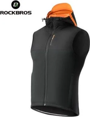 Vesta RockBros termo softshellová s kapucou, veľ.3XL