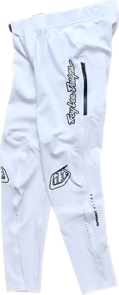Pánske nohavice TLD Sprint Ultra Mono White