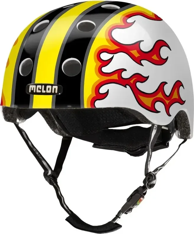 Melon Cyklistická prilba Fired Up M/L, Čierna/Žltá/Biela