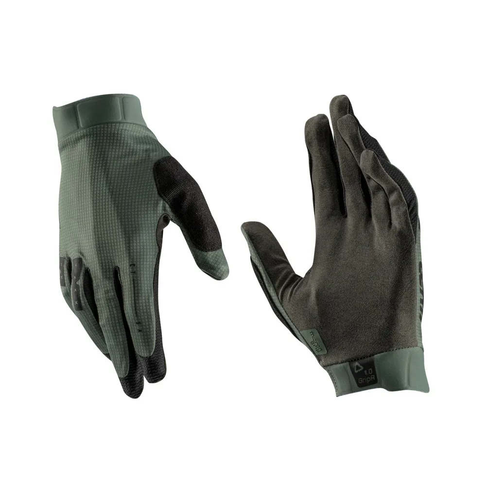 LEATT rukavice MTB 1.0 GripR, Mist Green