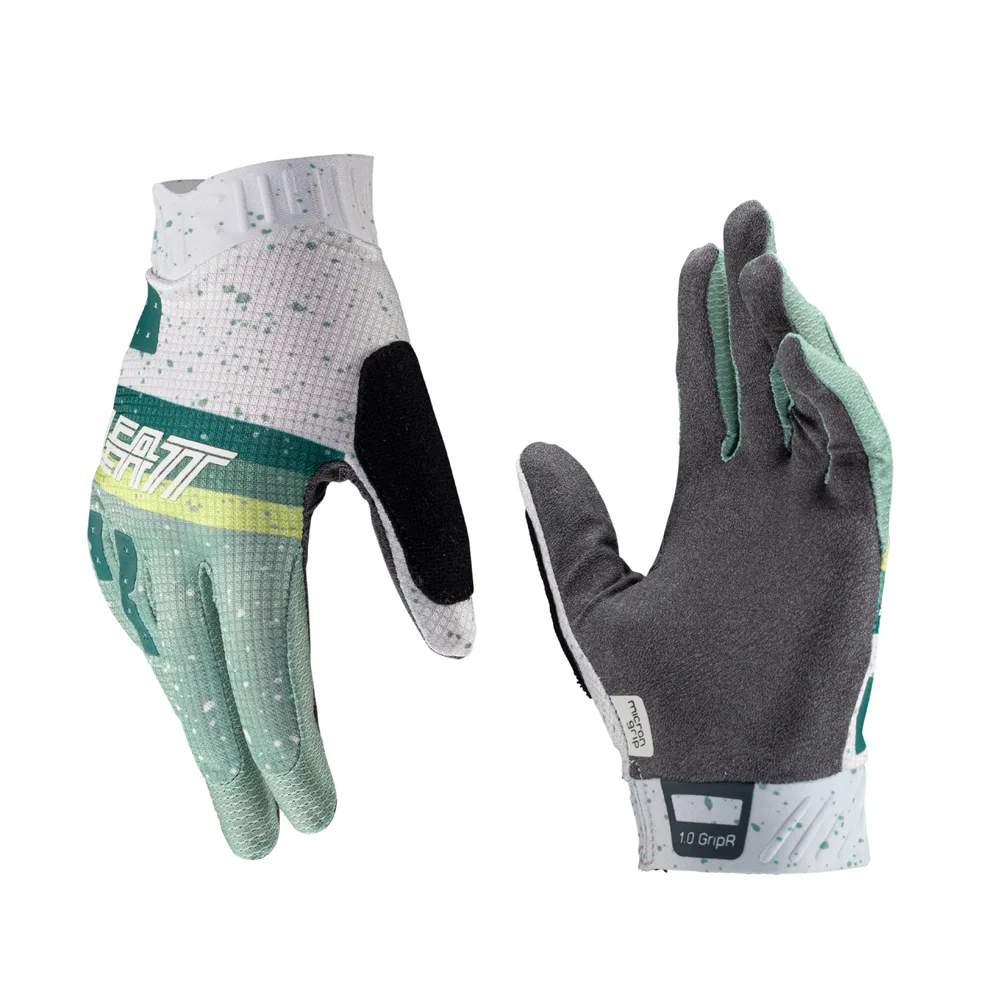 Leatt rukavice MTB 1.0 GripR Jr, Pistachio