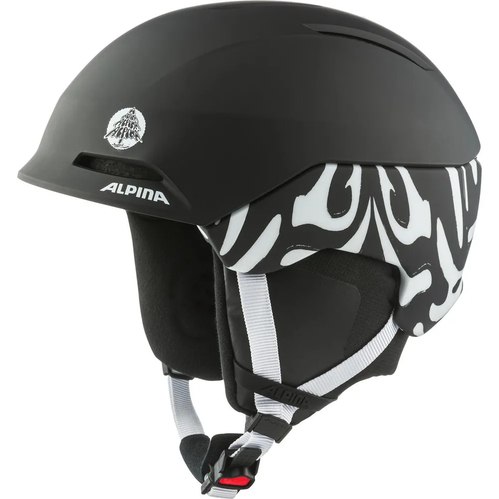Alpina lyžiarska prilba NAX white-black LITHOFF matt