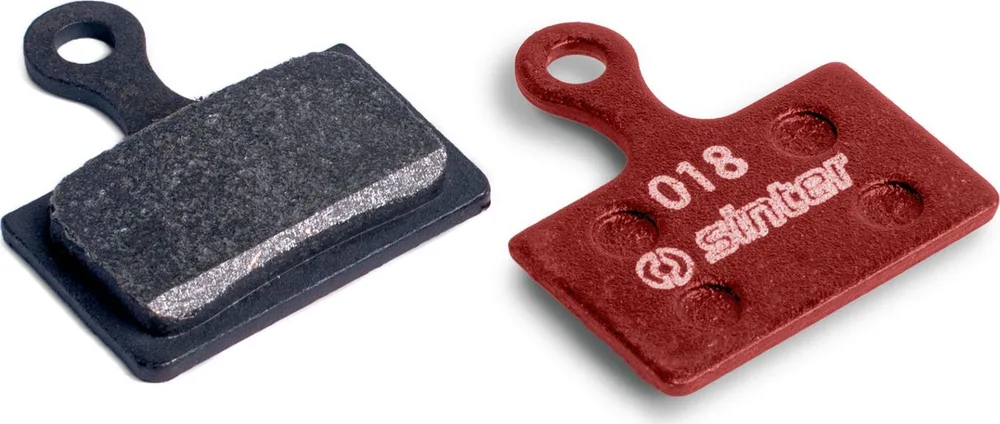 Brzdové platničky Sinter Shimano K Type Red