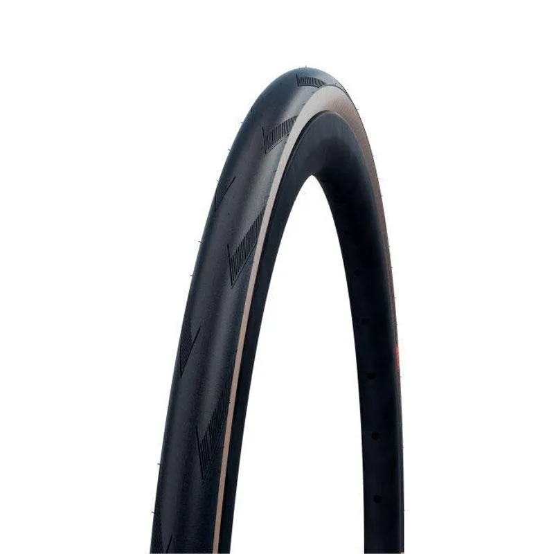 Plášť PRO ONE 700x34C (34-622) 127EPI 340g TLE Evo V-Guard Super Race Addix Race hnedý bok skladací