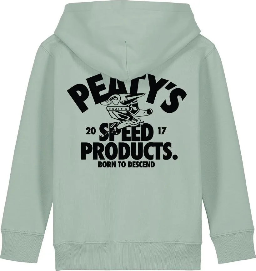 Detská mikina Peaty's Kidswear - Descend / Aloe