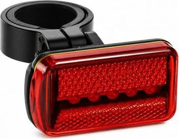 Svetlo zadné MPB blikacie, 5LED červené, v blistri. V cene výrobku je zahrnutý recykl.pop.pre SR v sume 0,1248 €/kg.