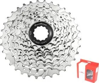 Volnokolo SunRace CSM63 7-kolo, kazeta, 11-28 z., strieborná