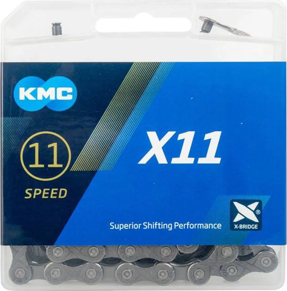 Reťaz KMC X11R, šedá, 11-kolo