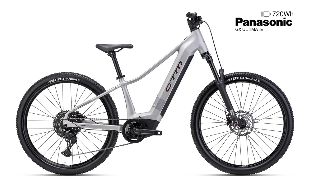 CTM RUBY GX Pro 27,5 - matná strieborná / leská medená