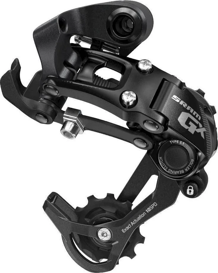 Prehadzovačka SRAM GX Type 2.1 10SPD krátke rameno BLK