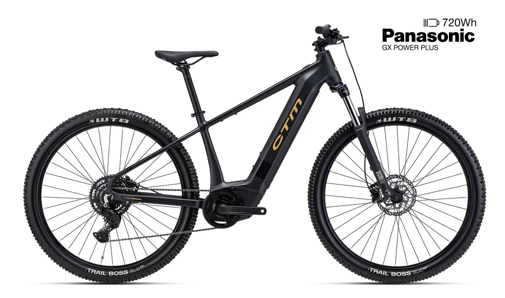 CTM PULZE GX - matná čierna