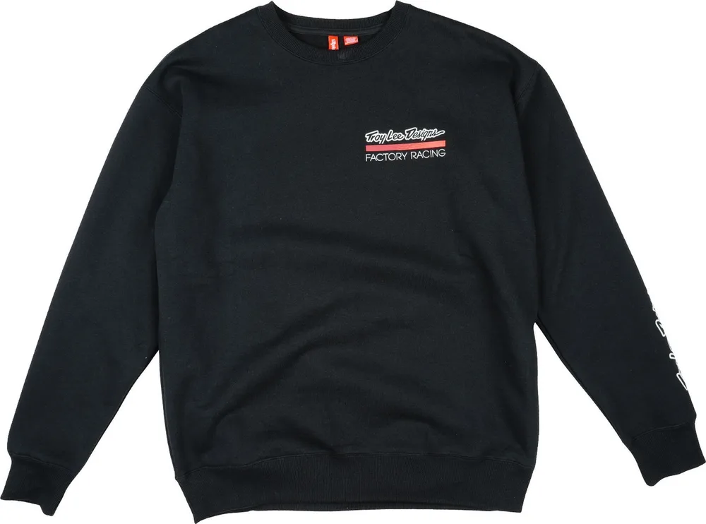 Mikina TLD Factory Racing Black / Red SM