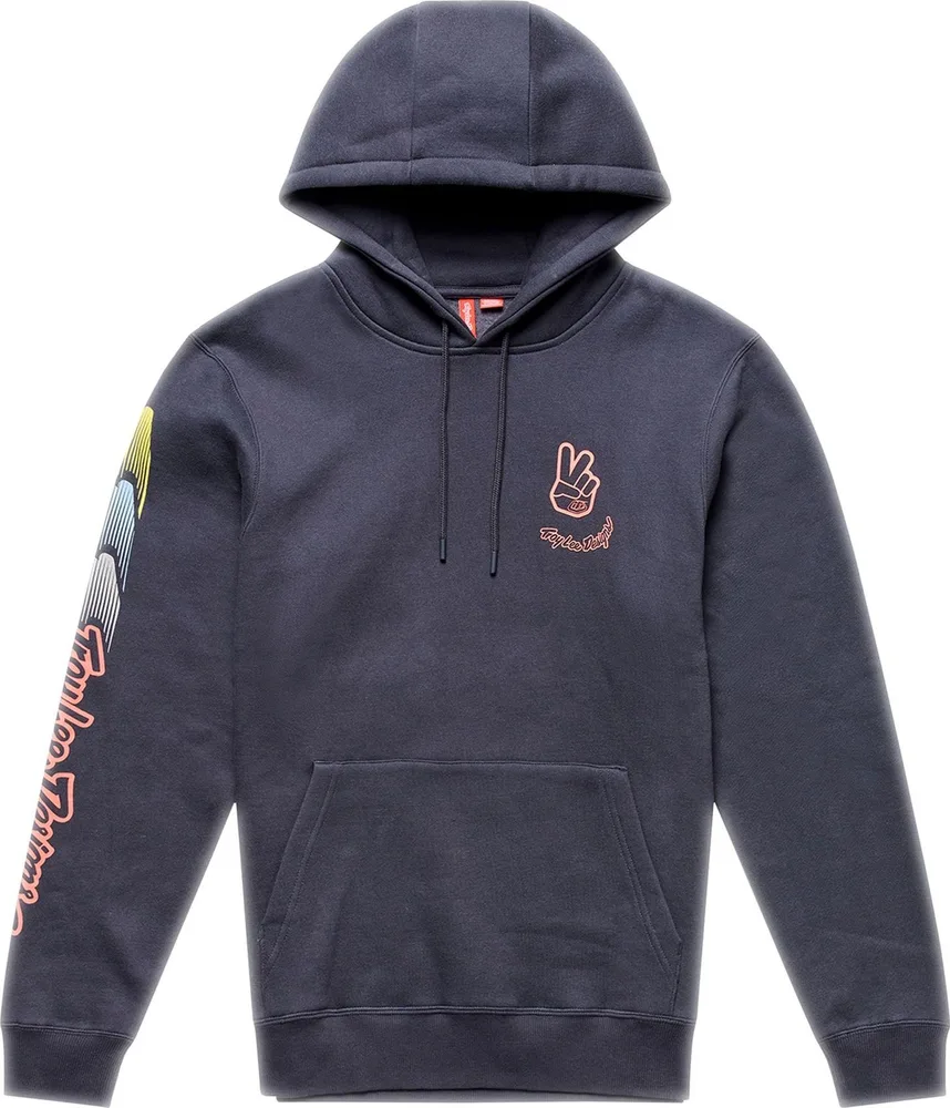 Mikina TLD Peace Out Carbon / Black