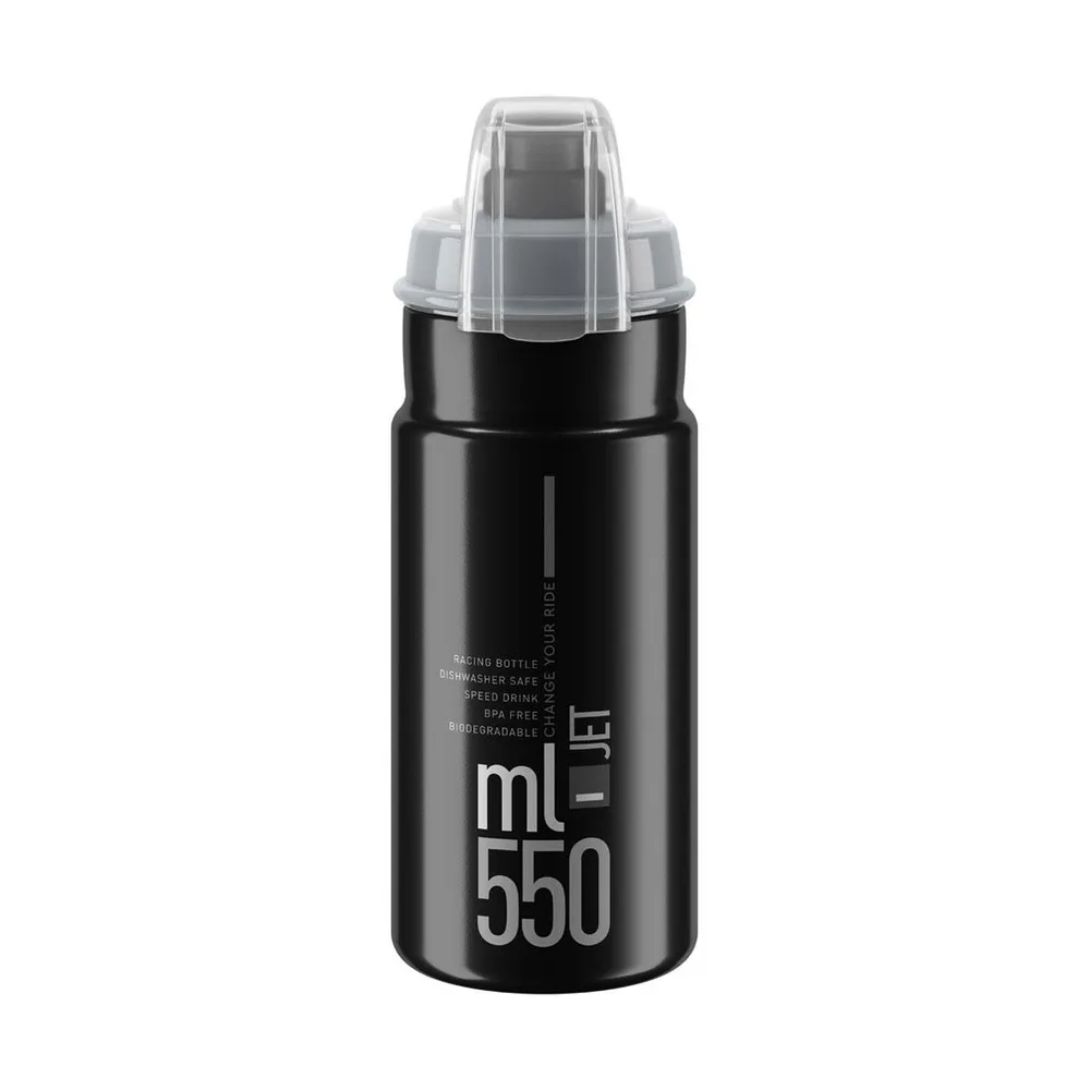 Fľaša JET PLUS 550 čierno/šedá