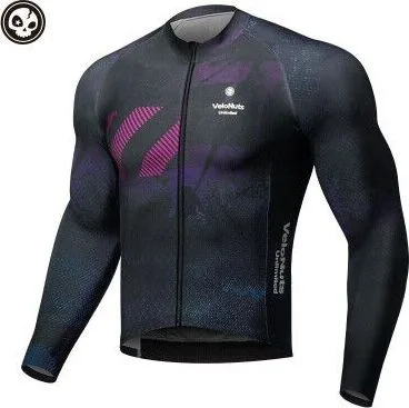 Cyklistický VeloNut dres pánsky, veľ.XXL s dlhým rukávom