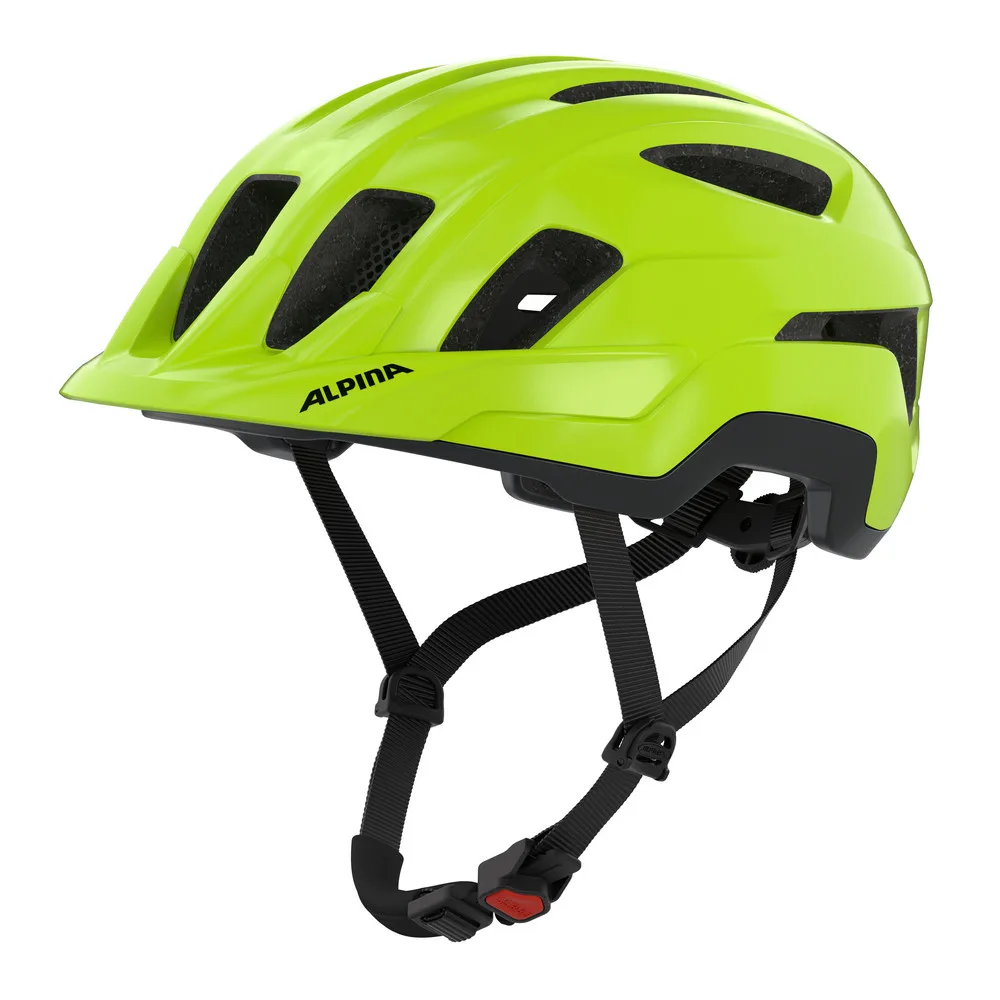 ALPINA Cyklistická prilba PARANUS be-visible lesklá