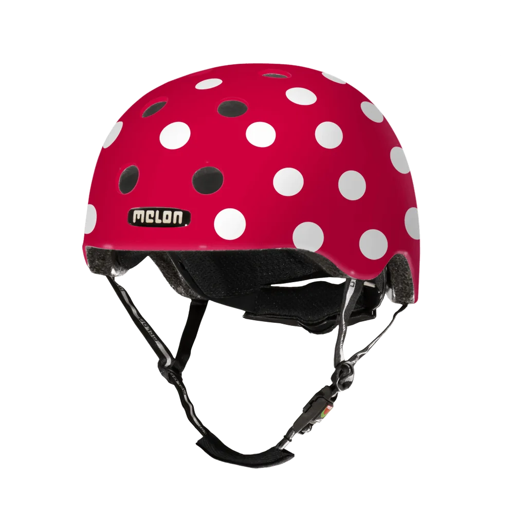 Melon Cyklistická prilba Dotty White XXS/S, Červená