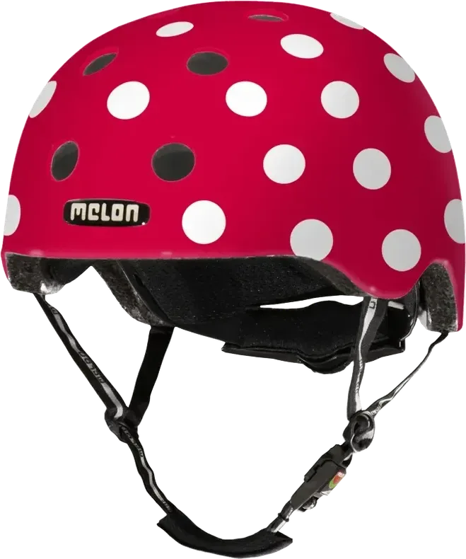 Melon Cyklistická prilba Dotty White XXS/S, Červená