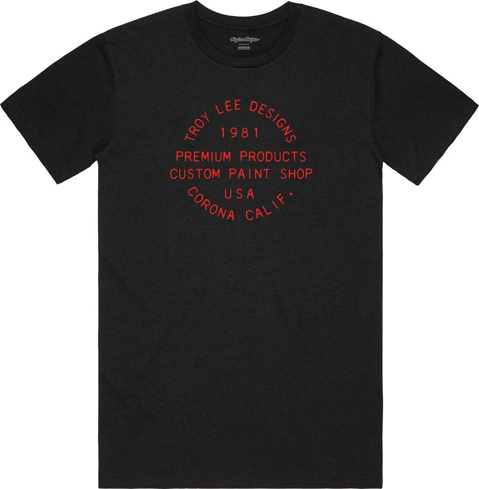 Tričko s krátkym rukávom TLD Imprint Black Heather
