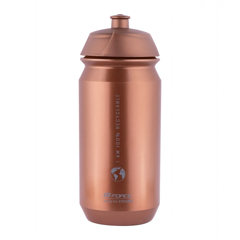 FORCE fľaša BIO EARTH 0,5 l, bronzovo-šedá