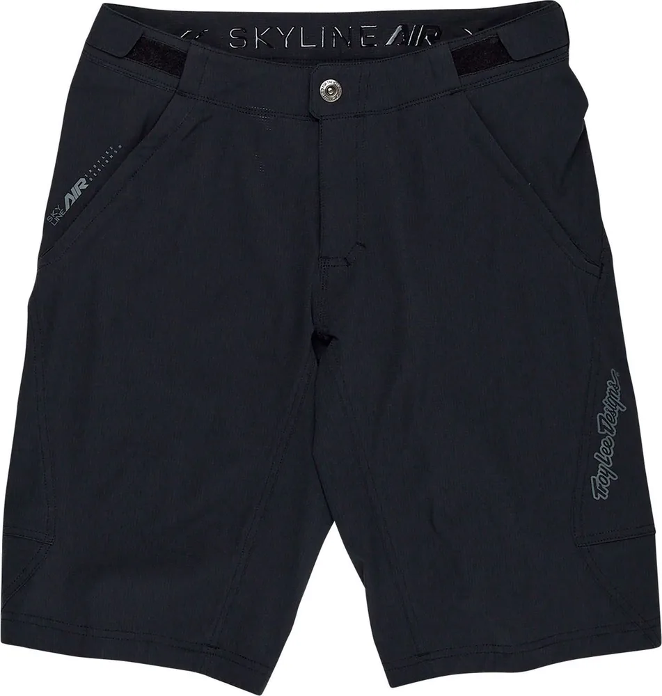 Voľné kraťasy s vložkou TLD Skyline Air Mono Black