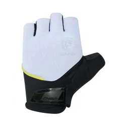 Chiba Cyklistické rukavice Sport WHITE S, Biela