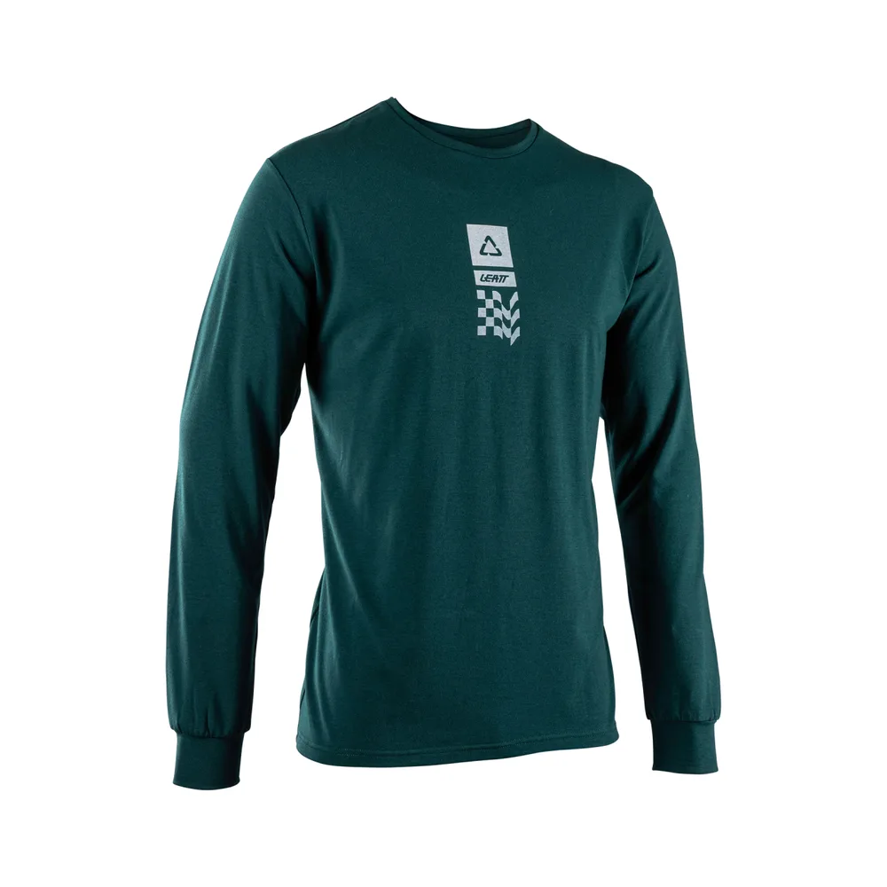 LEATT tričko dlhý rukáv Core, Spruce Green