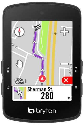 Bryton GPS cyklopočítač RIDER S510 E