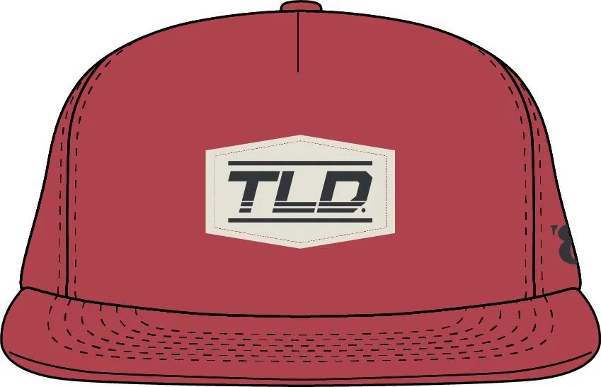 Šiltovka TLD Speed Patch Patch Poppy Red