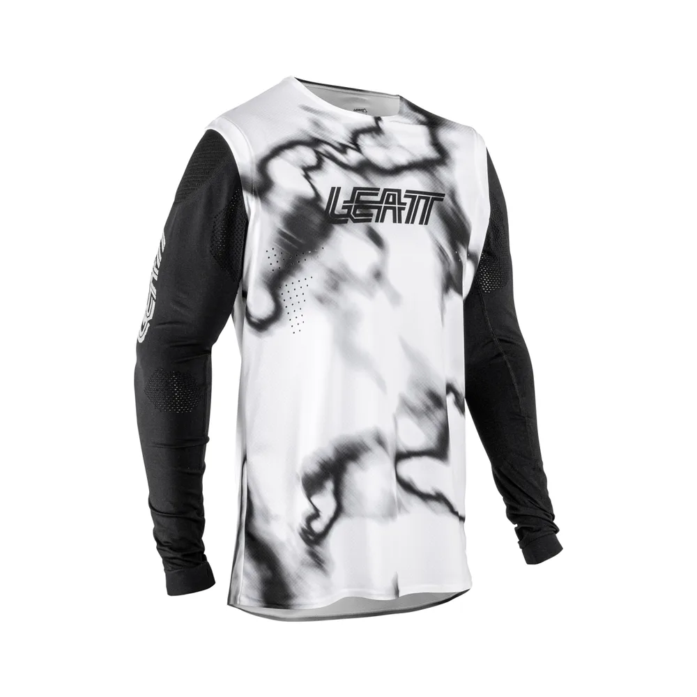 LEATT dres dlhý rukáv MTB Gravity 8.0, Heatmap White