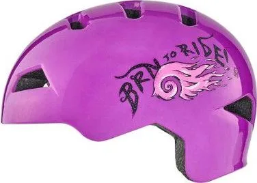 Prilba BRN Trick, In-Mould, veľ.XS (51-55 cm), fialová